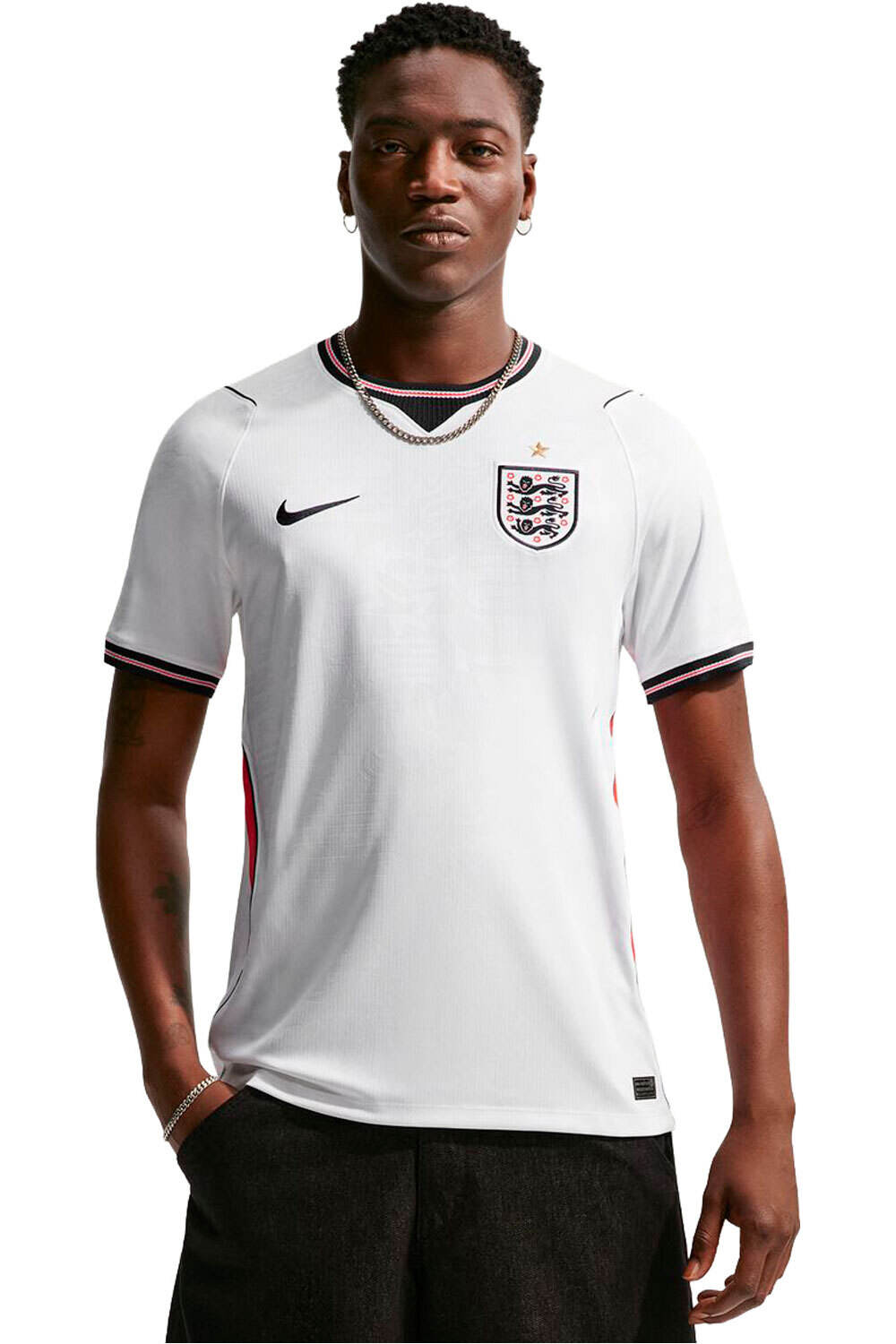 Nike camiseta de fútbol oficiales ENGLAND 26 M NK DF JSY SS STAD HM vista frontal