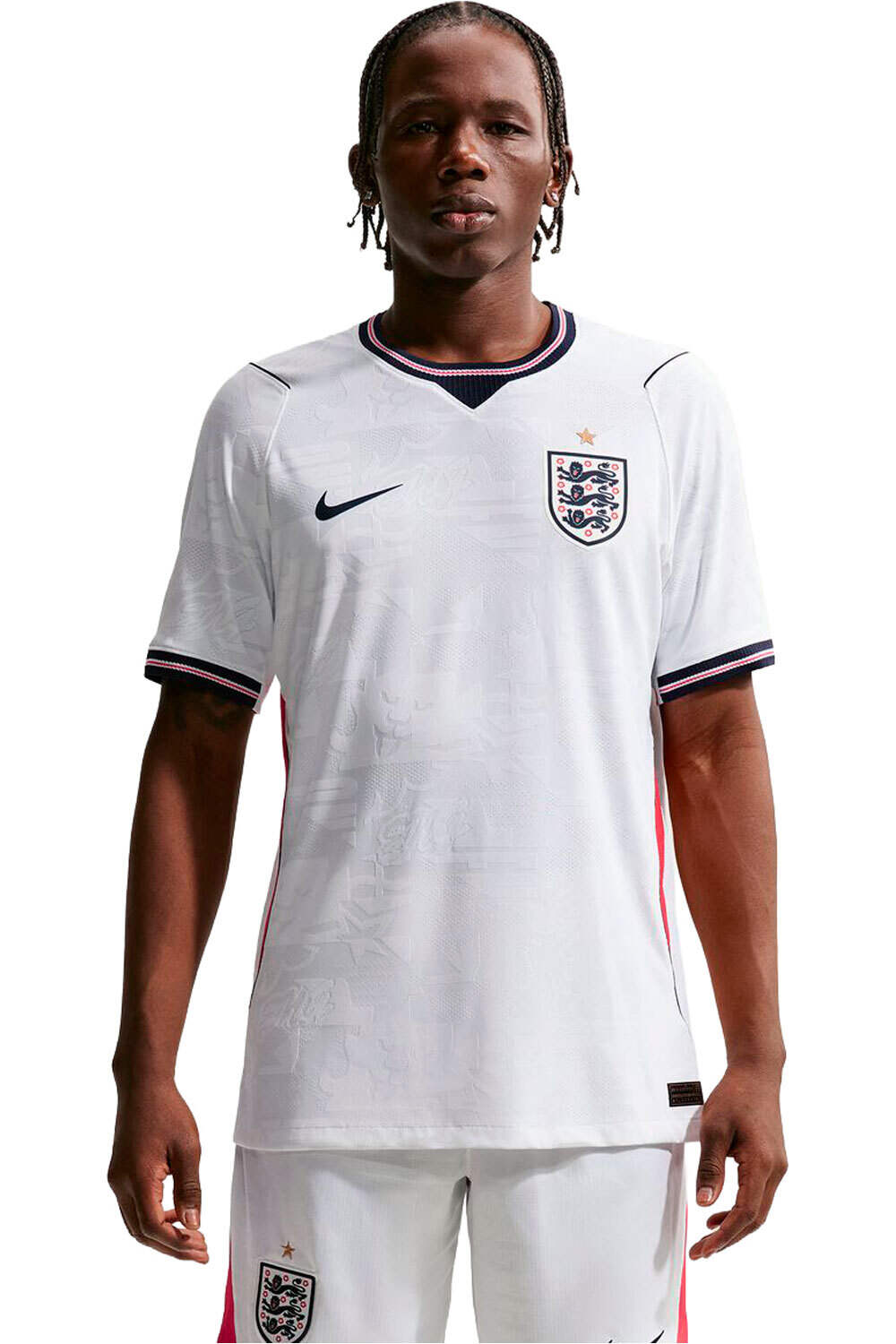 Nike camiseta de fútbol oficiales ENGLAND 26 M NK DFADV JSY SS MATCH HM vista frontal