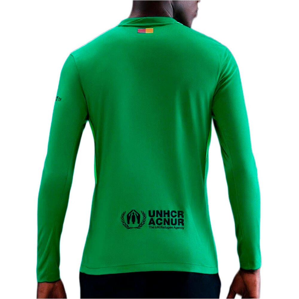 Nike camiseta de fútbol oficiales FCB M NK DF JSY LS STAD GK vista trasera
