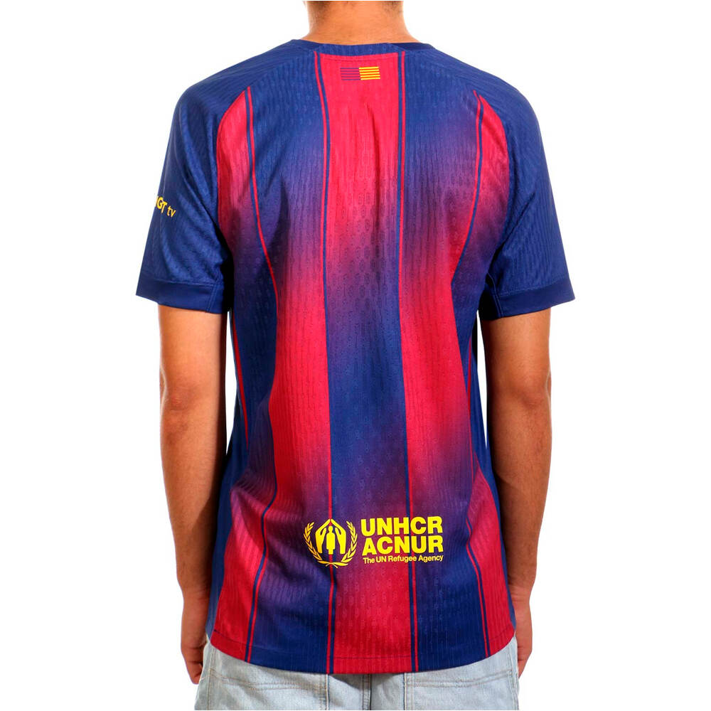 Nike camiseta de fútbol oficiales FCB M NK DFADV JSY SS MATCH HM vista trasera