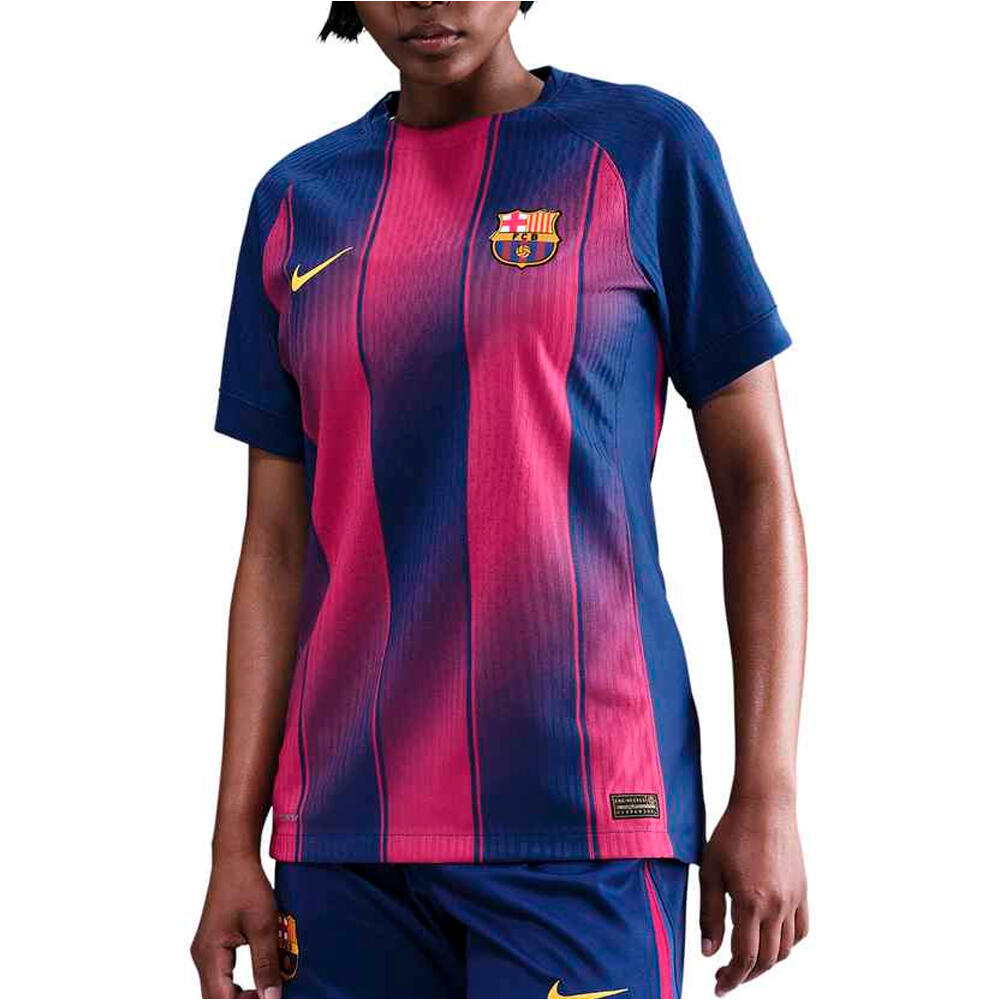 Nike camiseta de fútbol oficiales FCB WNK DFADVMATCH JSY SS HM vista frontal