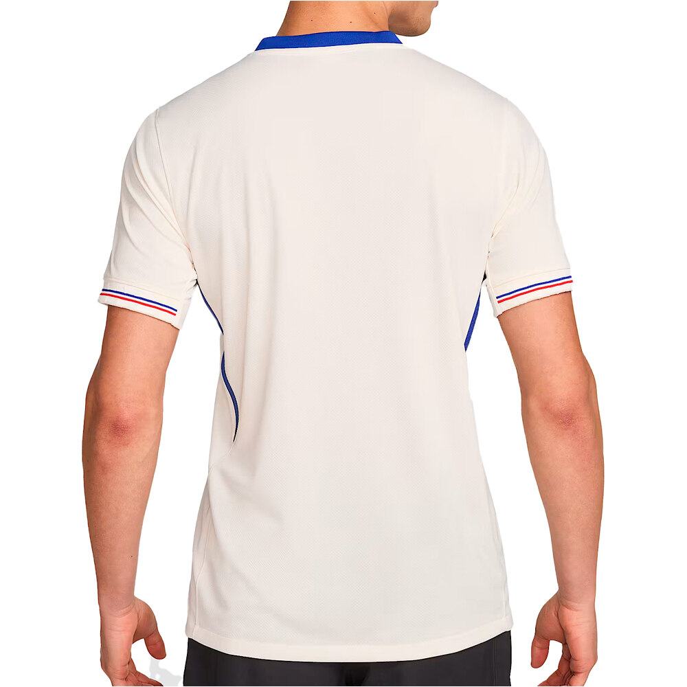 Nike camiseta de fútbol oficiales FRANCIA 25 M NK DF STAD JSY SS AW vista trasera