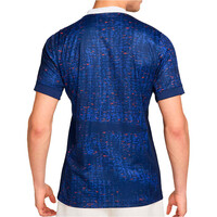 Nike camiseta de fútbol oficiales FRANCIA 25 M NK DF STAD JSY SS HM vista trasera