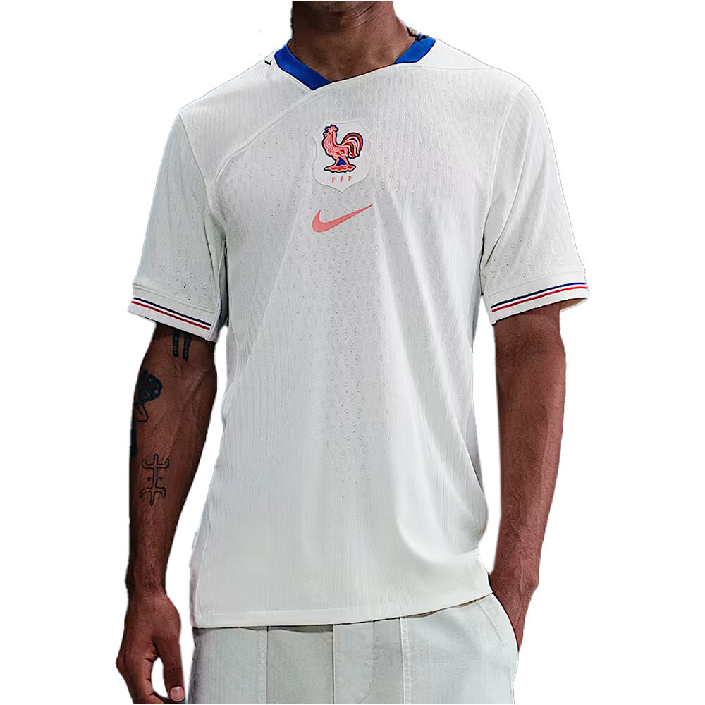Nike camiseta de fútbol oficiales FRANCIA 25 M NK DFADV MATCH JSY SS AW vista frontal