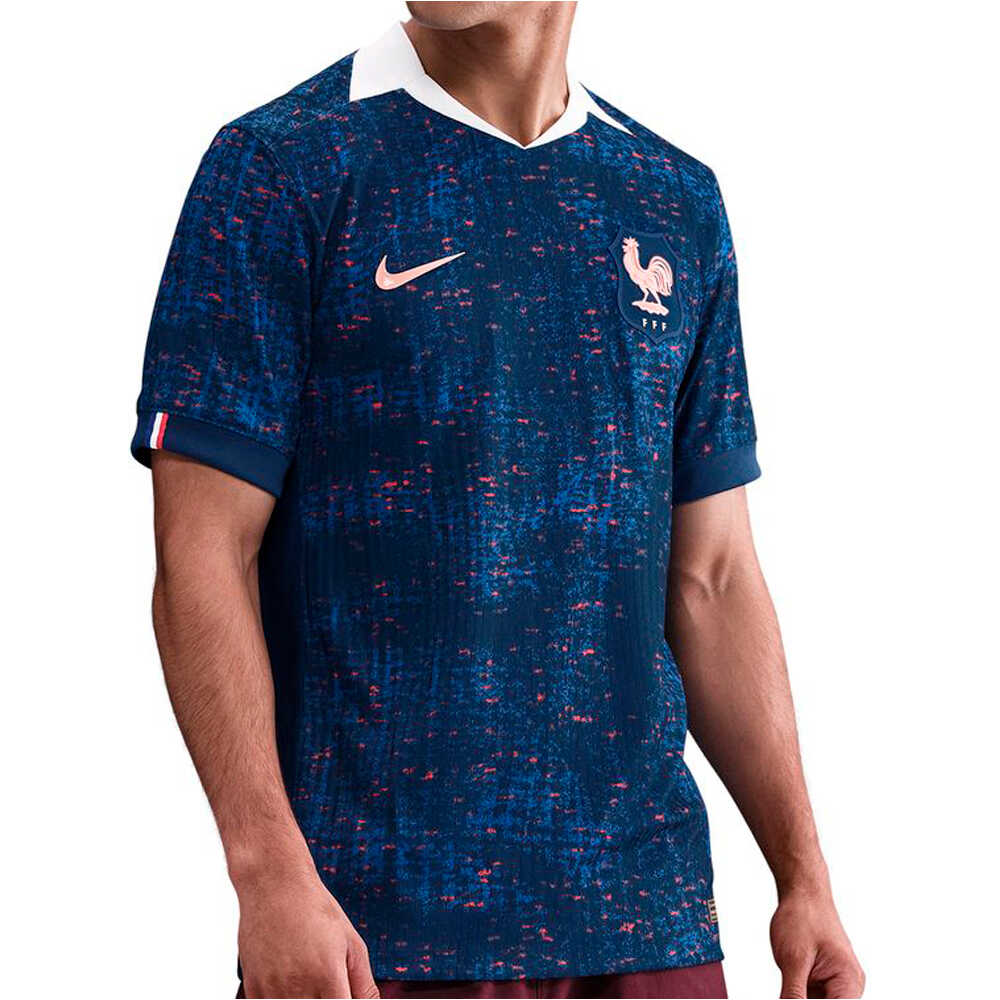 Nike camiseta de fútbol oficiales FRANCIA 25 M NK DFADV MATCH JSY SS HM vista frontal