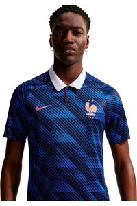 Nike camiseta de fútbol oficiales FRANCIA 26 M NK DF JSY SS STAD HM vista detalle