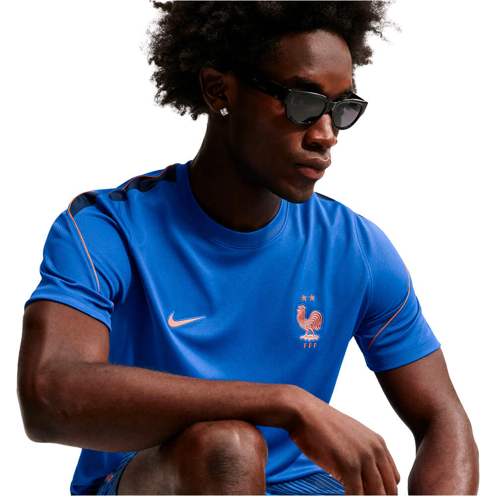 Nike camiseta de fútbol oficiales FRANCIA 26 M NK DF STRK SS TOP K vista detalle