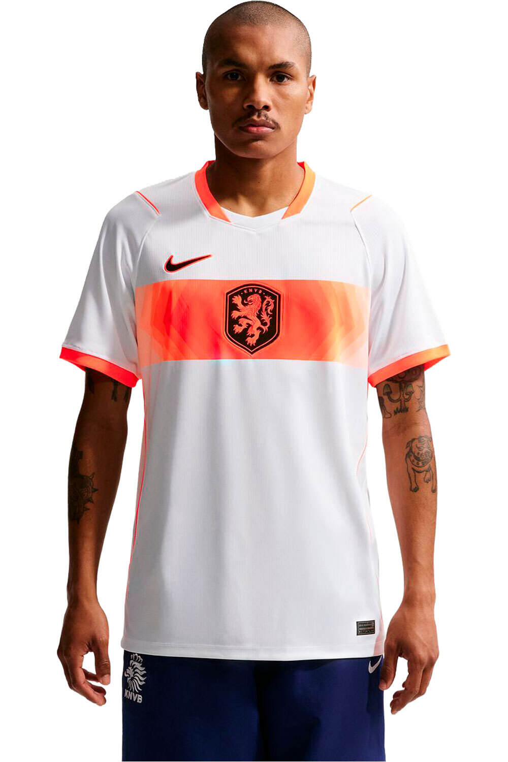 Nike camiseta de fútbol oficiales HOLANDA 26 M NK DF JSY SS STAD AW vista frontal