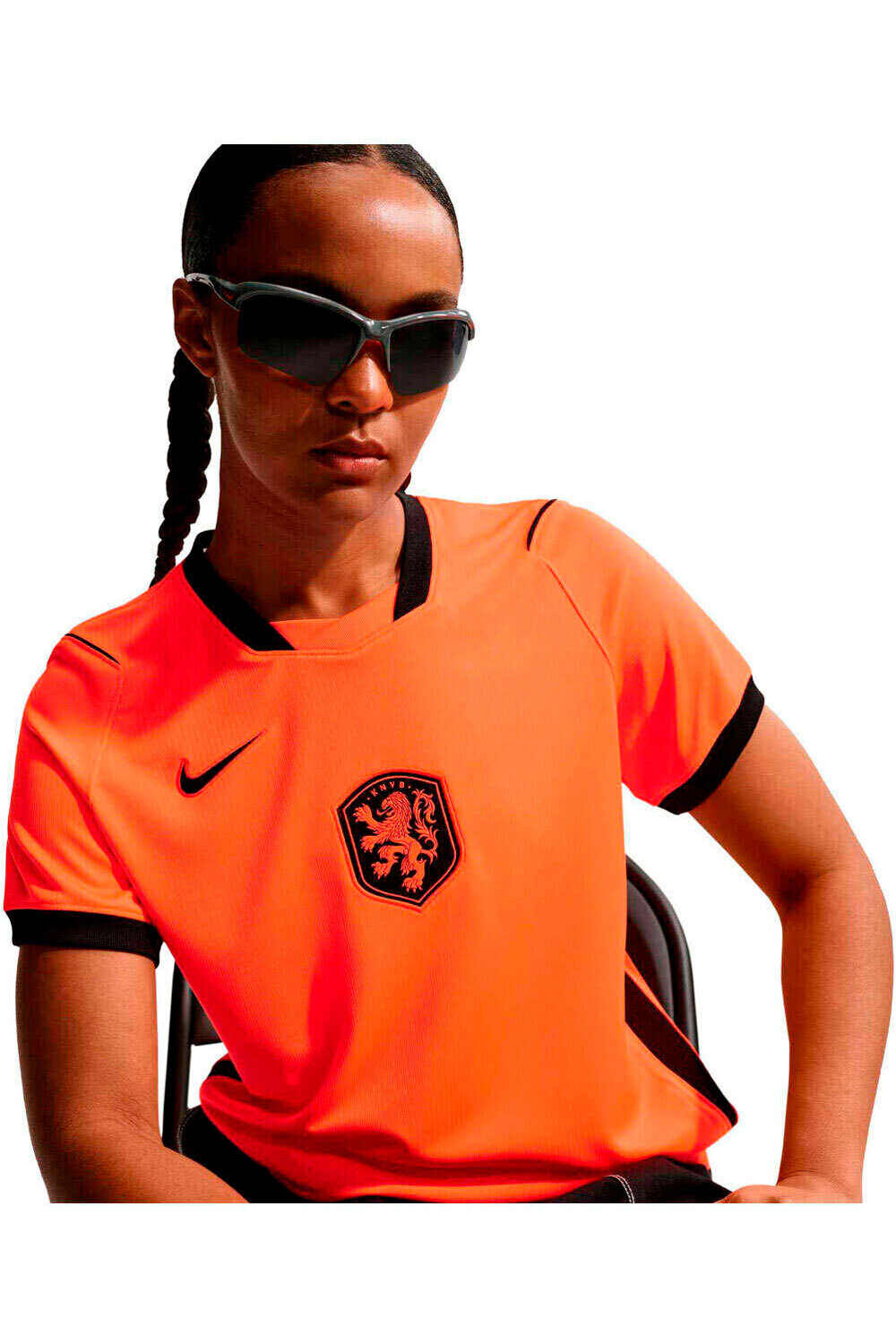 Nike camiseta de fútbol oficiales HOLANDA 26 W NK DF JSY SS STAD HM 04
