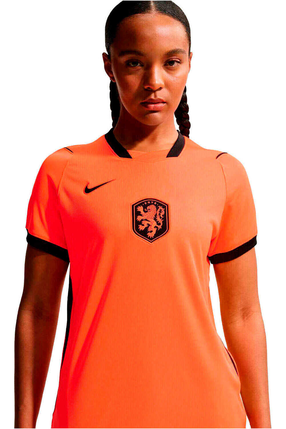 Nike camiseta de fútbol oficiales HOLANDA 26 W NK DF JSY SS STAD HM vista detalle