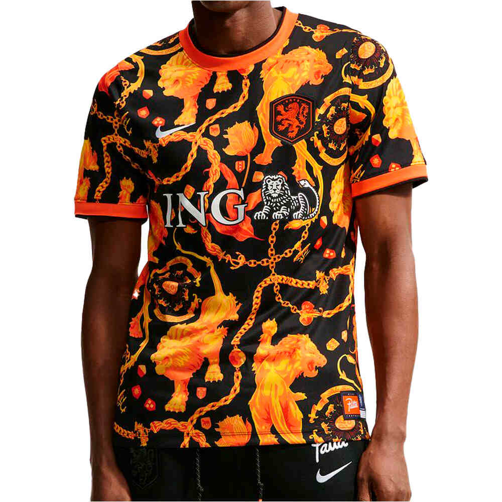 Nike camiseta de fútbol oficiales HOLANDAL 26 M NK DF ACDPR SS PM TOP vista frontal