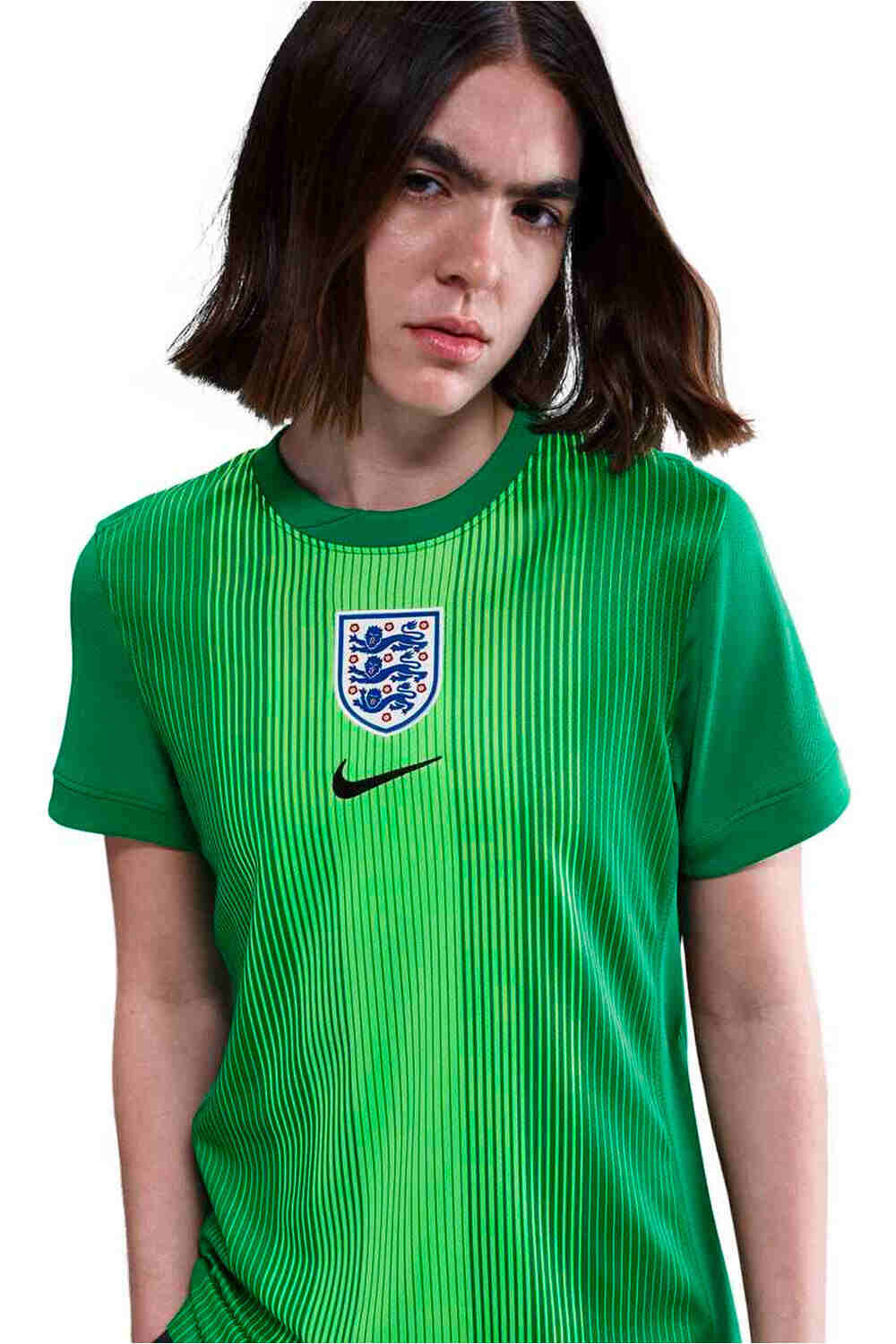 Nike camiseta de fútbol oficiales INGLATERRA 25 W NK DF STAD JSY SS GK vista detalle