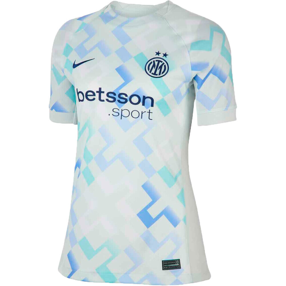 Nike camiseta de fútbol oficiales INTER 25 W NK DF STAD JSY SS AW vista frontal