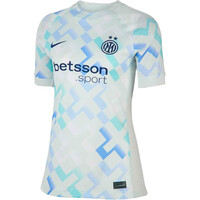 Nike camiseta de fútbol oficiales INTER 25 W NK DF STAD JSY SS AW vista frontal