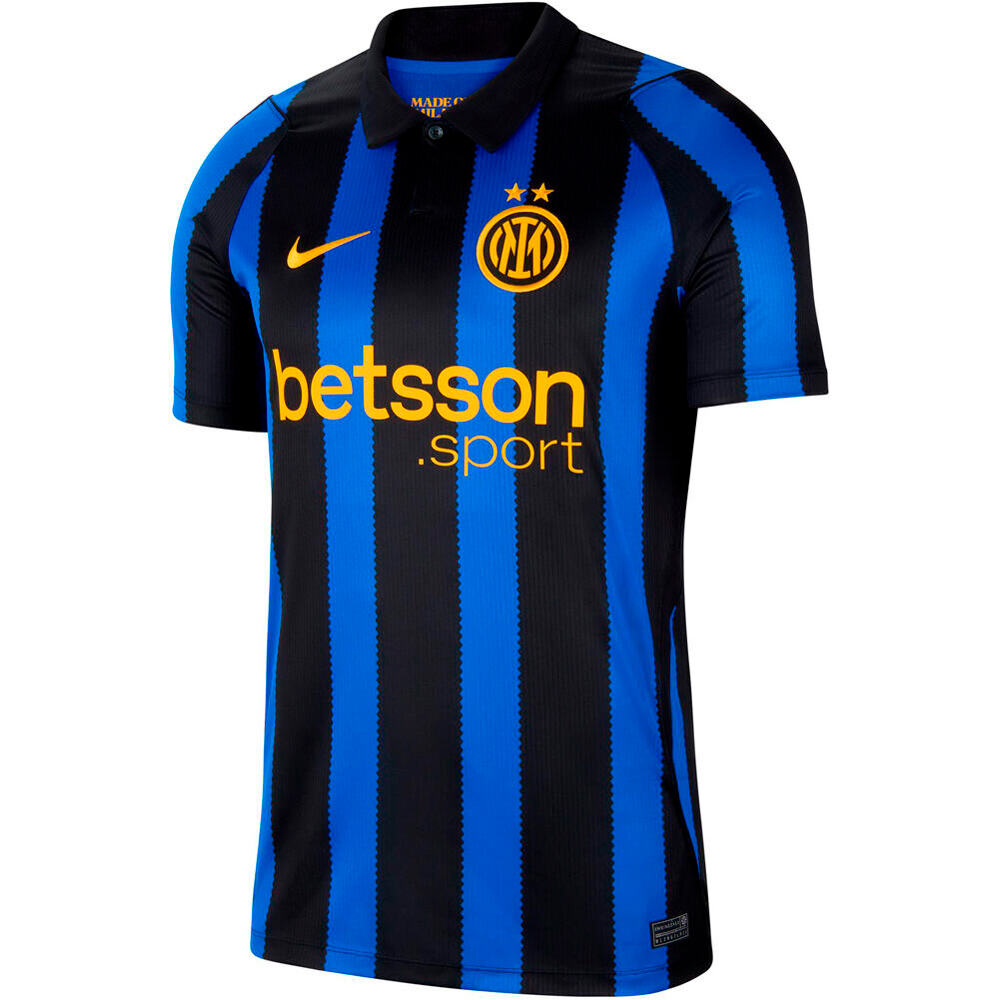 Nike camiseta de fútbol oficiales INTER 26  M NK DF JSY SS STAD HM vista detalle