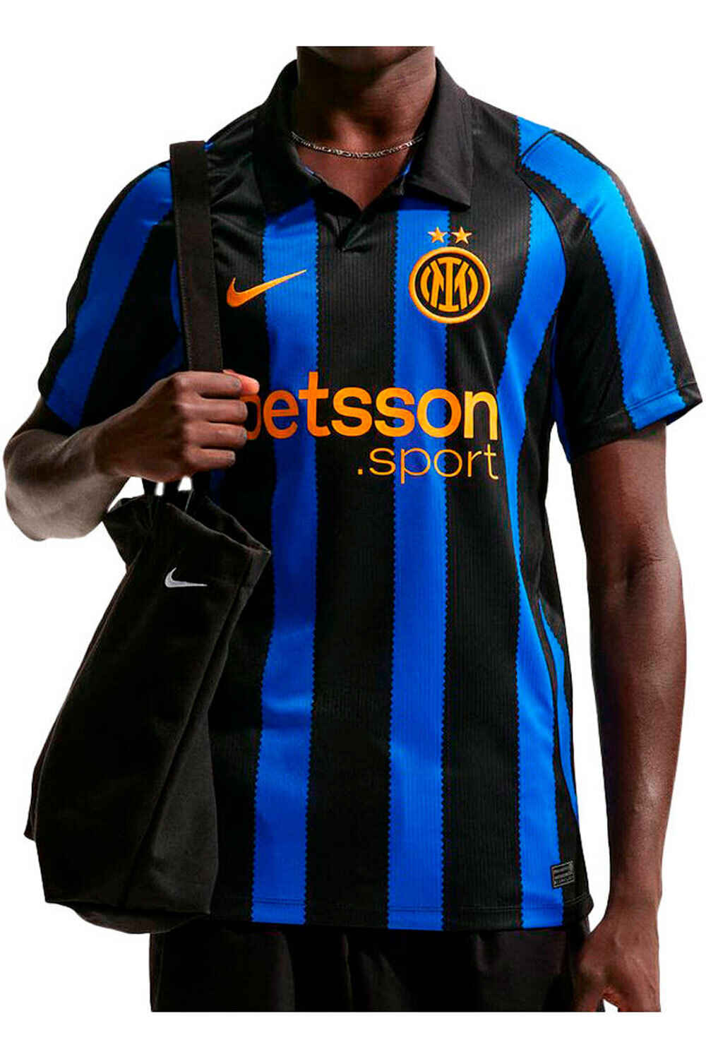 Nike camiseta de fútbol oficiales INTER 26  M NK DF JSY SS STAD HM vista frontal
