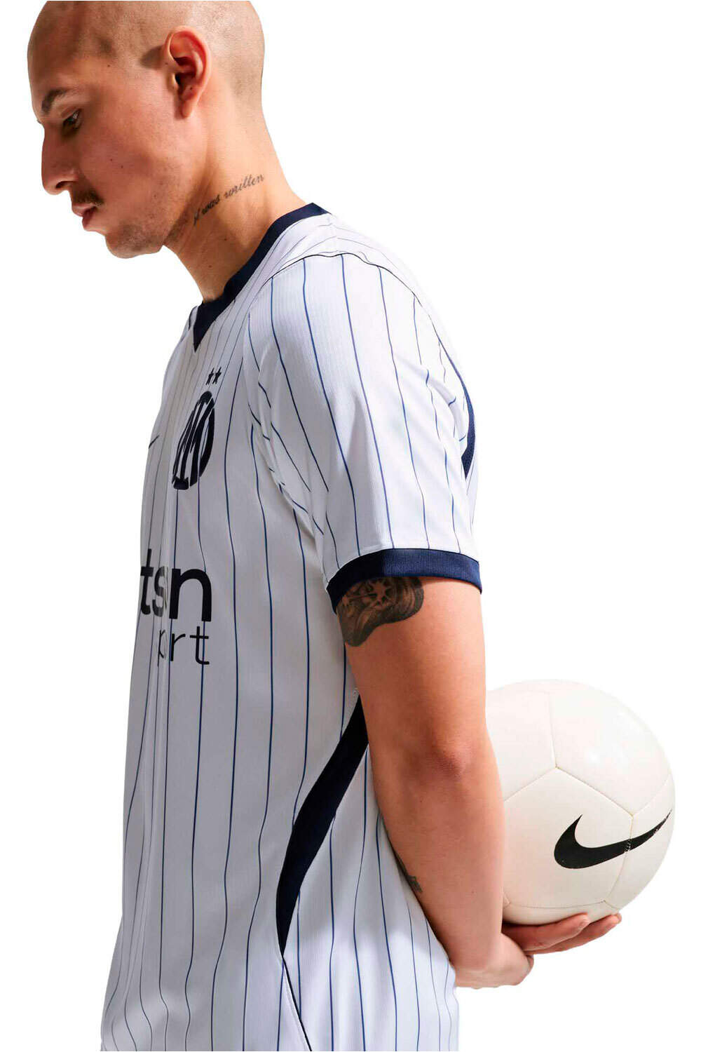 Nike camiseta de fútbol oficiales INTER 27 M NK DF JSY SS STAD AW 03