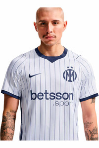 Nike camiseta de fútbol oficiales INTER 27 M NK DF JSY SS STAD AW vista detalle