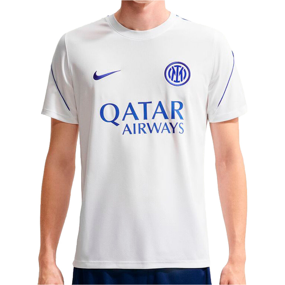 Nike camiseta de fútbol oficiales INTER 27 M NK DF STRK SS TOP K vista frontal