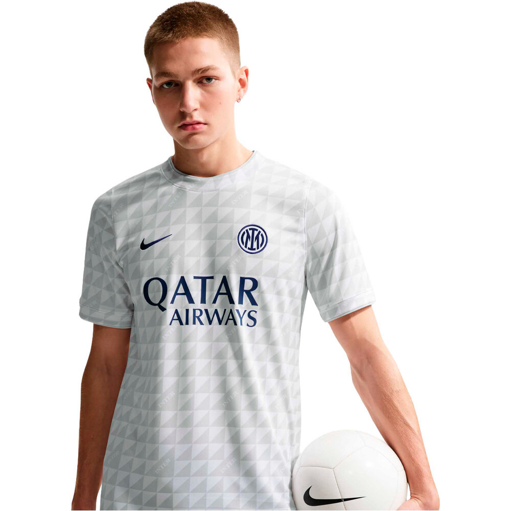 Nike camiseta de fútbol oficiales INTER 27 MNK DF SS TOP K HM PM vista detalle