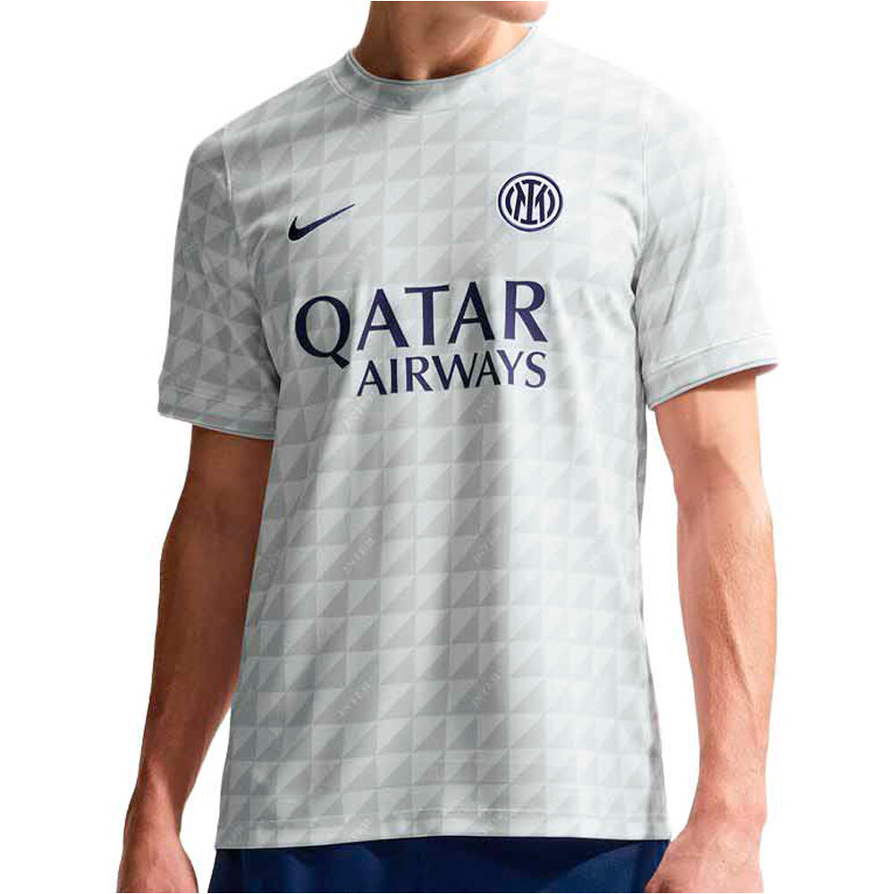 Nike camiseta de fútbol oficiales INTER 27 MNK DF SS TOP K HM PM vista frontal