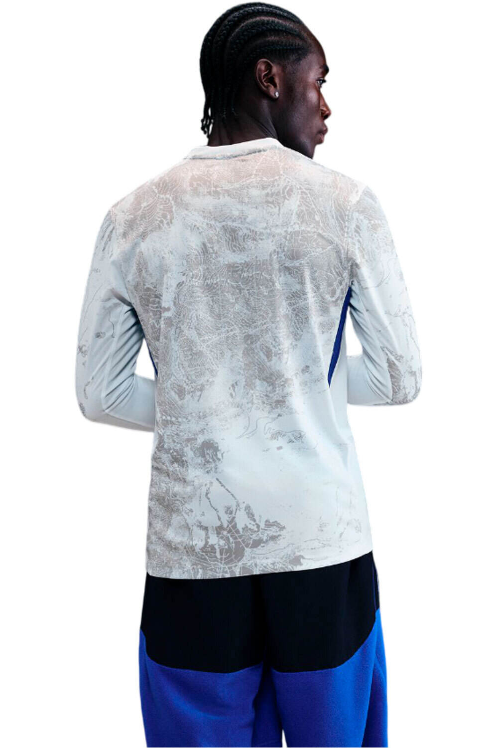 Nike camiseta de fútbol oficiales INTER M NK DF JSY LS STAD SEGK vista trasera