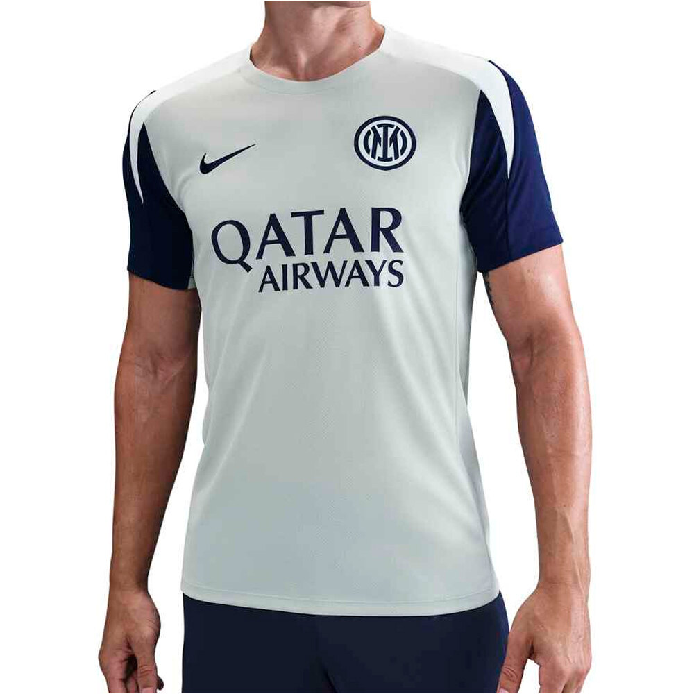 Nike camiseta de fútbol oficiales INTER M NK DF STRK SS TOP K vista frontal