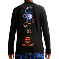 Nike camiseta de fútbol oficiales INTER MNK DF ACDPR LSWRM PM SE vista trasera