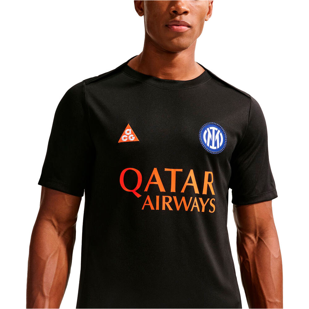 Nike camiseta de fútbol oficiales INTER MNK DF ACDPR SSTOP PM SE vista detalle