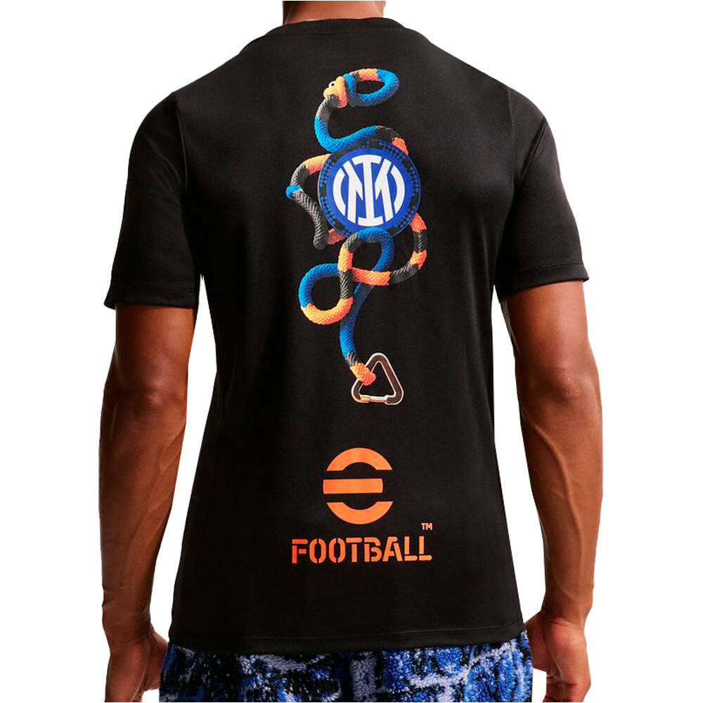Nike camiseta de fútbol oficiales INTER MNK DF ACDPR SSTOP PM SE vista trasera
