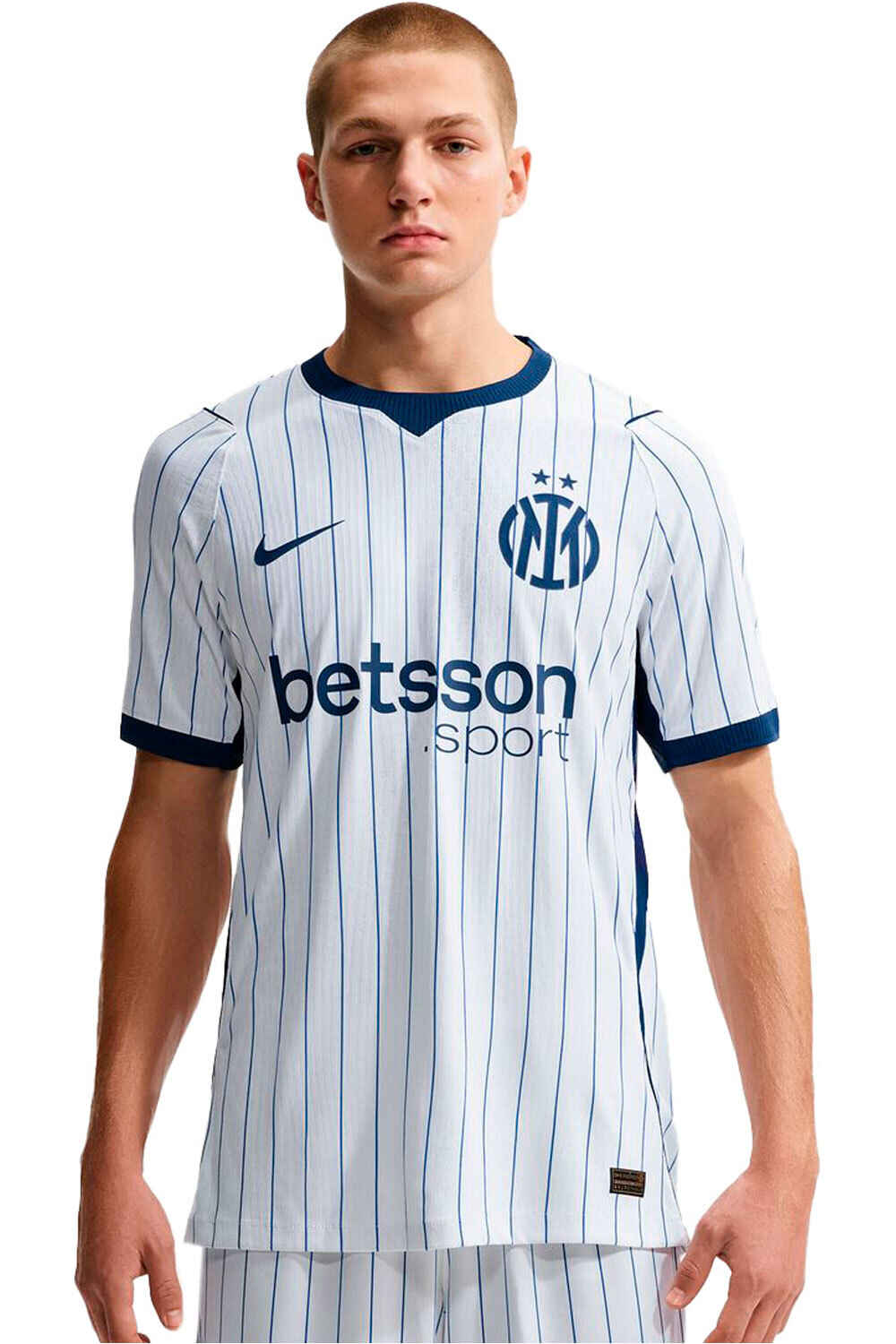 Nike camiseta de fútbol oficiales INTER MNK DFADV JSYSS MATCH AW vista frontal