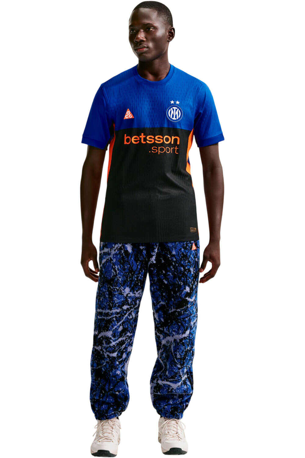 Nike camiseta de fútbol oficiales INTER MNK DFADVJSY SS MATCH SE vista frontal