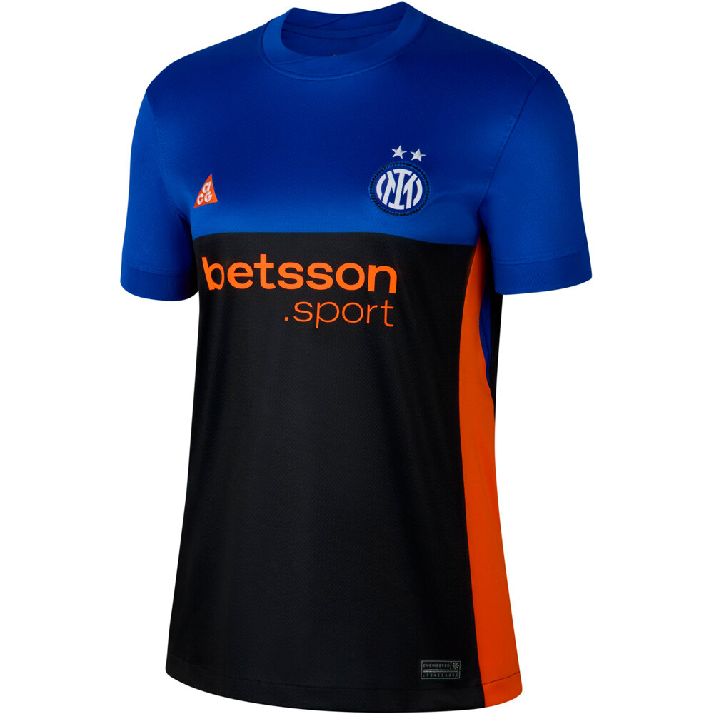 Nike camiseta de fútbol oficiales INTER W NK DF JSY SS STAD SE vista detalle