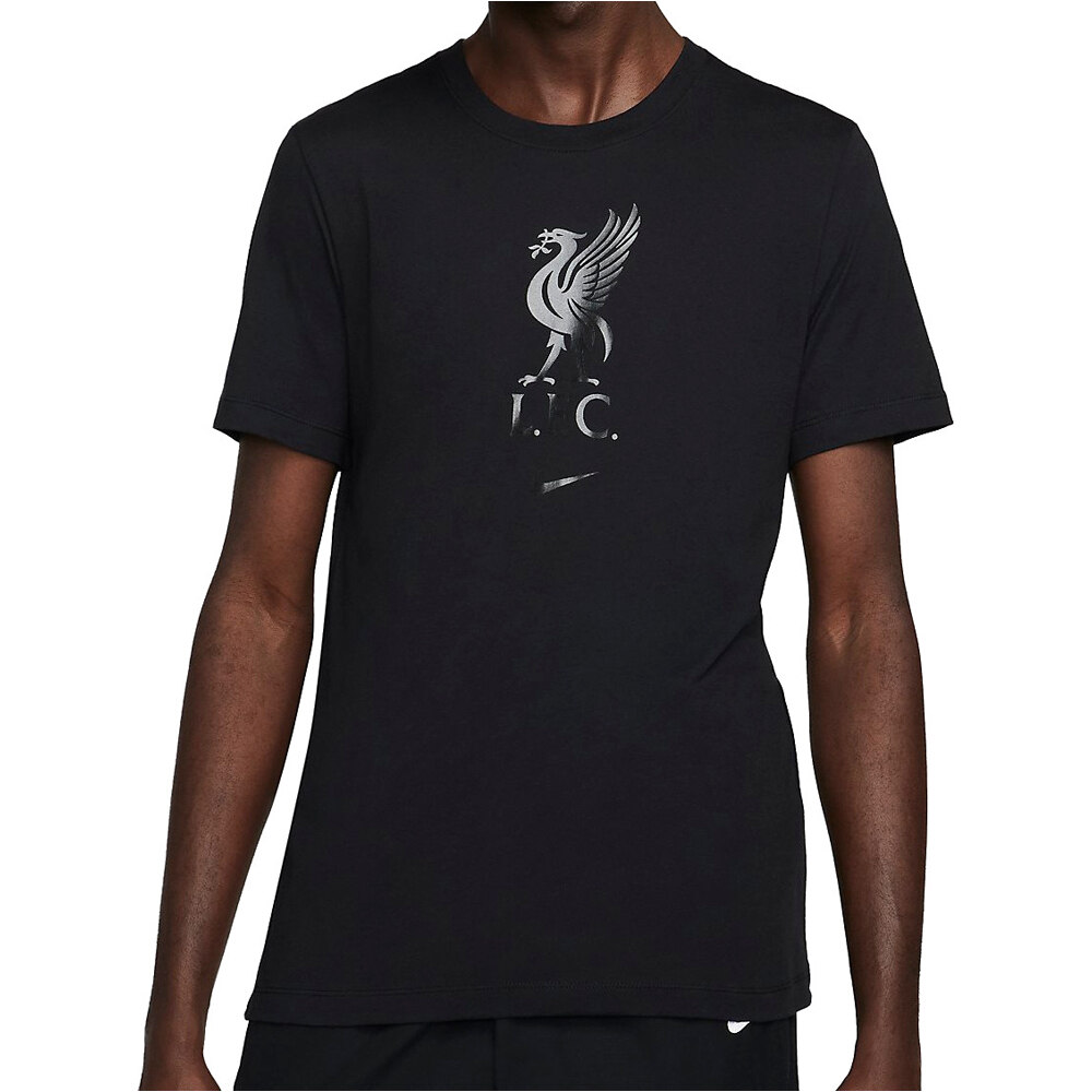 Nike camiseta de fútbol oficiales LIVERPOOL 24 M NK CREST SS TEE NE vista frontal