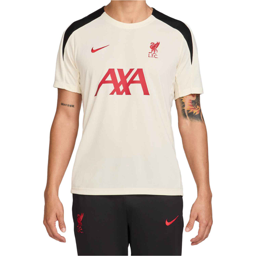 Nike camiseta de fútbol oficiales LIVERPOOL 25 M NK DF STRK SS TOP K SE vista frontal