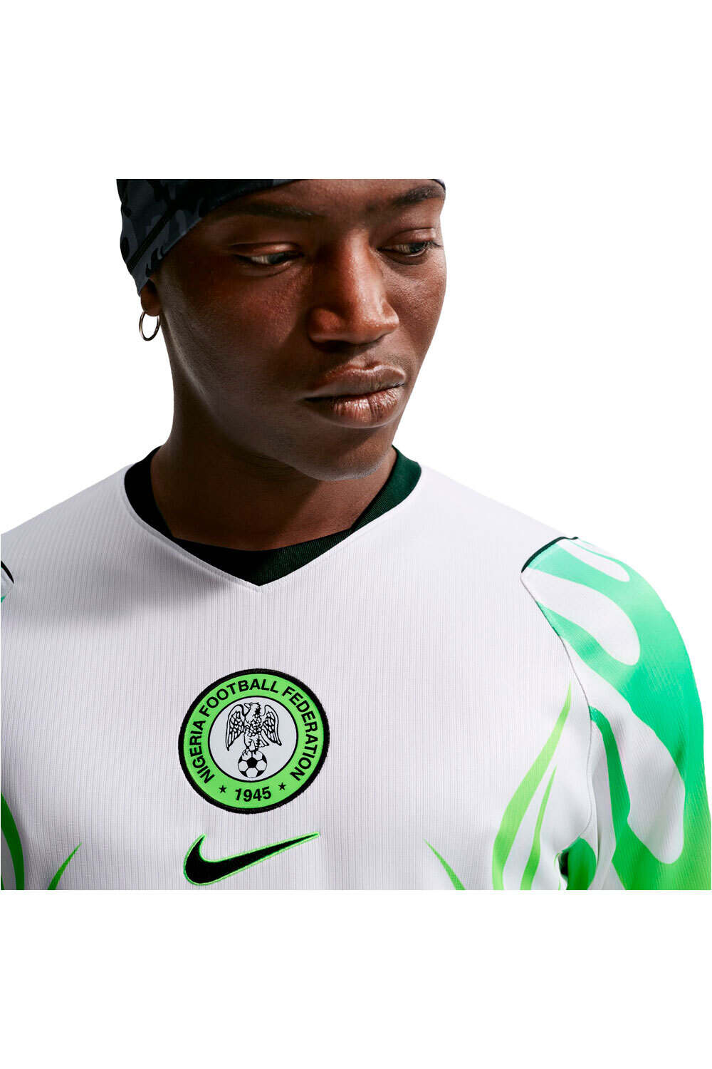 Nike camiseta de fútbol oficiales NIGERIA 26 M NK DF JSY SS STAD AW 04