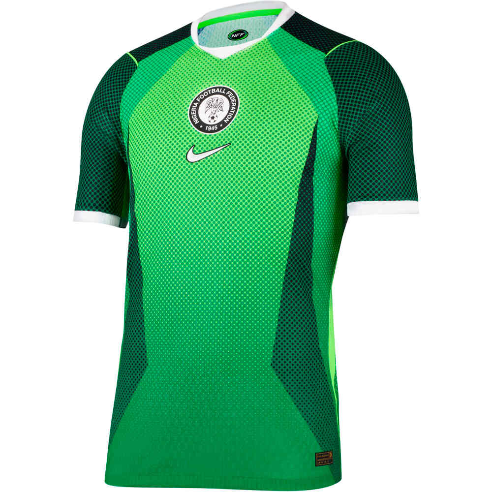 Nike camiseta de fútbol oficiales NIGERIA 26 M NK DFADV JSY SS MATCH HM vista frontal