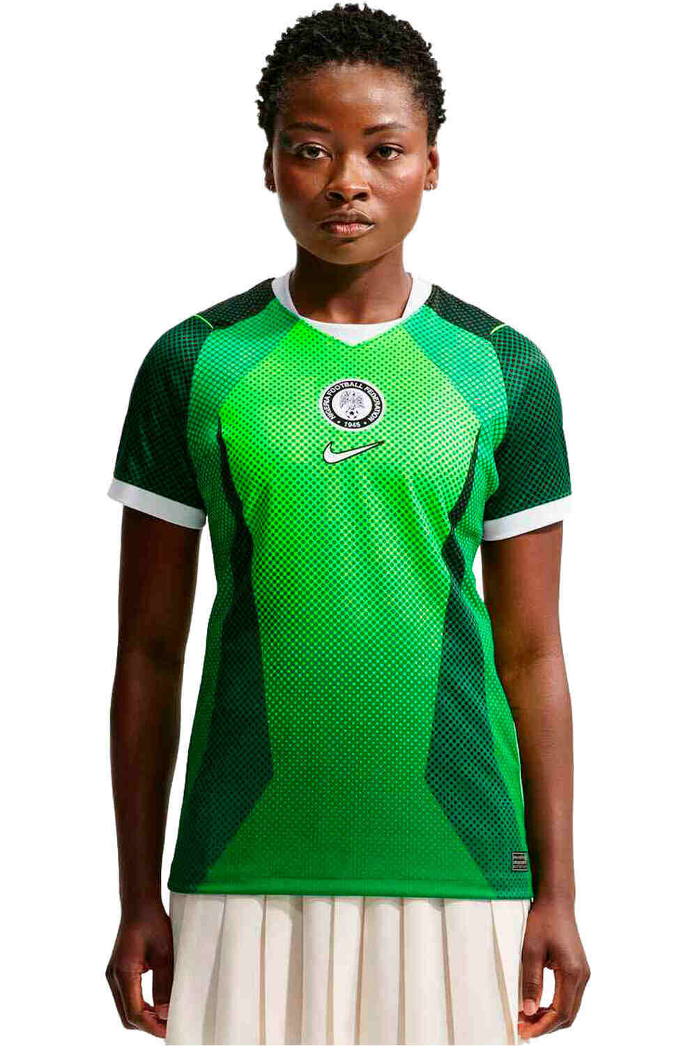 Nike camiseta de fútbol oficiales NIGERIA 26 W NK DF JSY SS STAD HM vista frontal