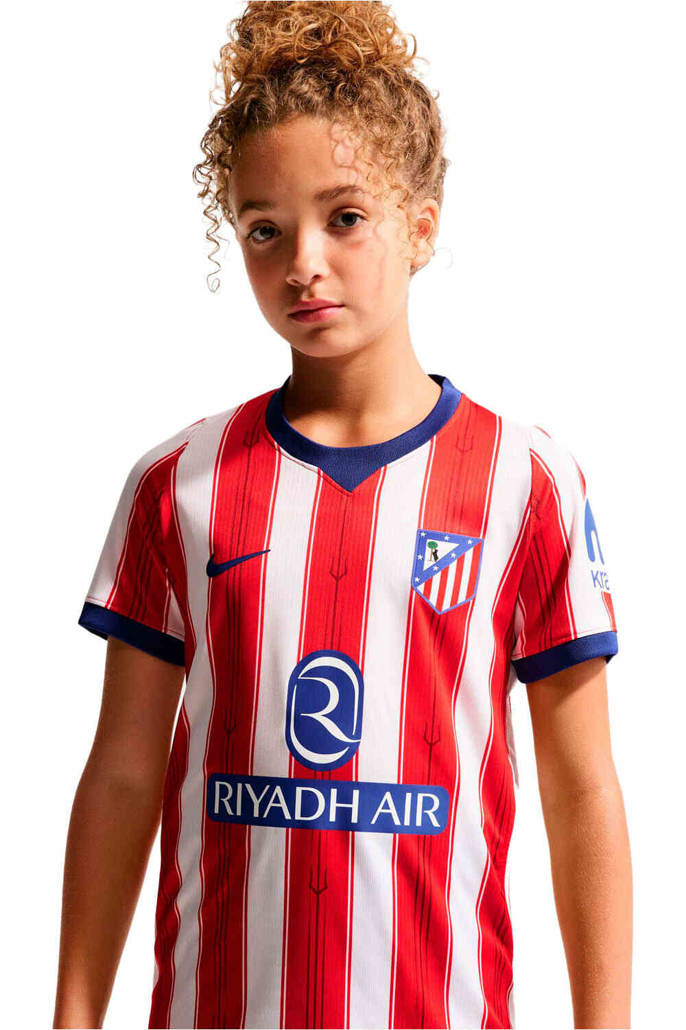 Nike camiseta de fútbol oficiales niño AT.MADRID 27 Y NK DF JSY SS STAD HM vista detalle