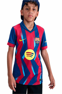 Nike camiseta de fútbol oficiales niño BARCELONA 26 Y NK DF JSY SS STAD 4R vista detalle