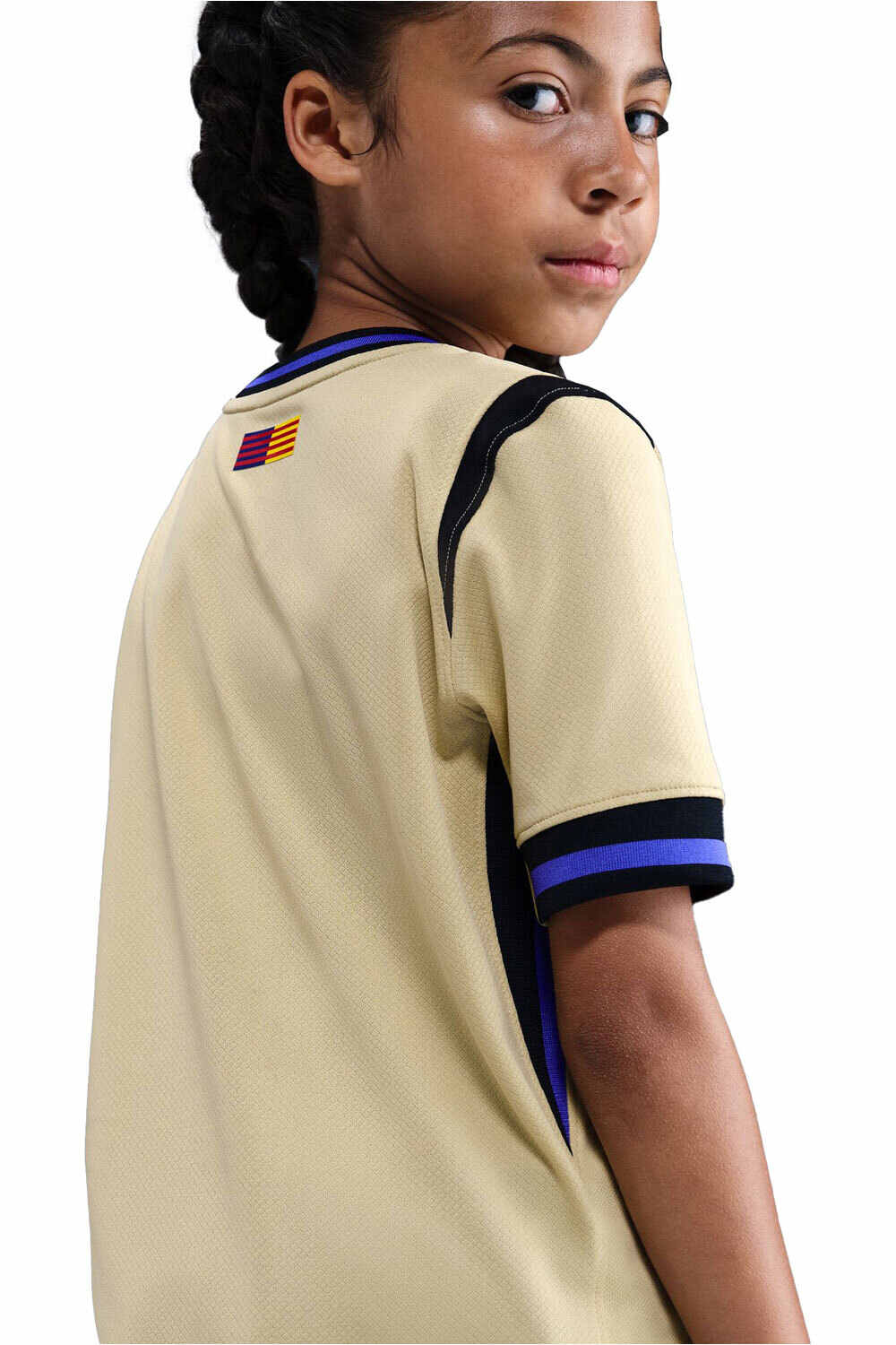 Nike camiseta de fútbol oficiales niño BARCELONA 26 Y NK DF JSY SS STAD AW 03