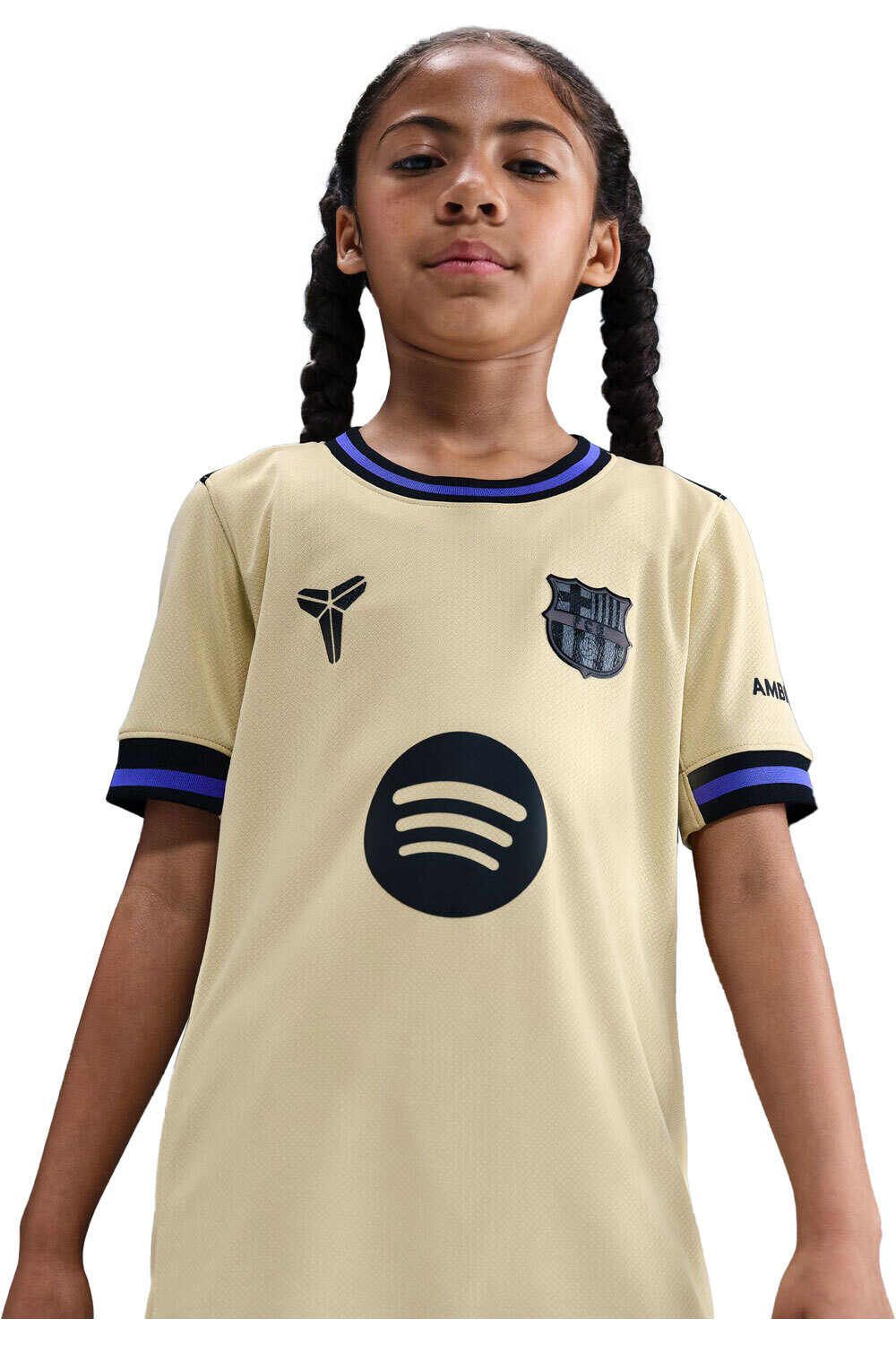 Nike camiseta de fútbol oficiales niño BARCELONA 26 Y NK DF JSY SS STAD AW vista detalle