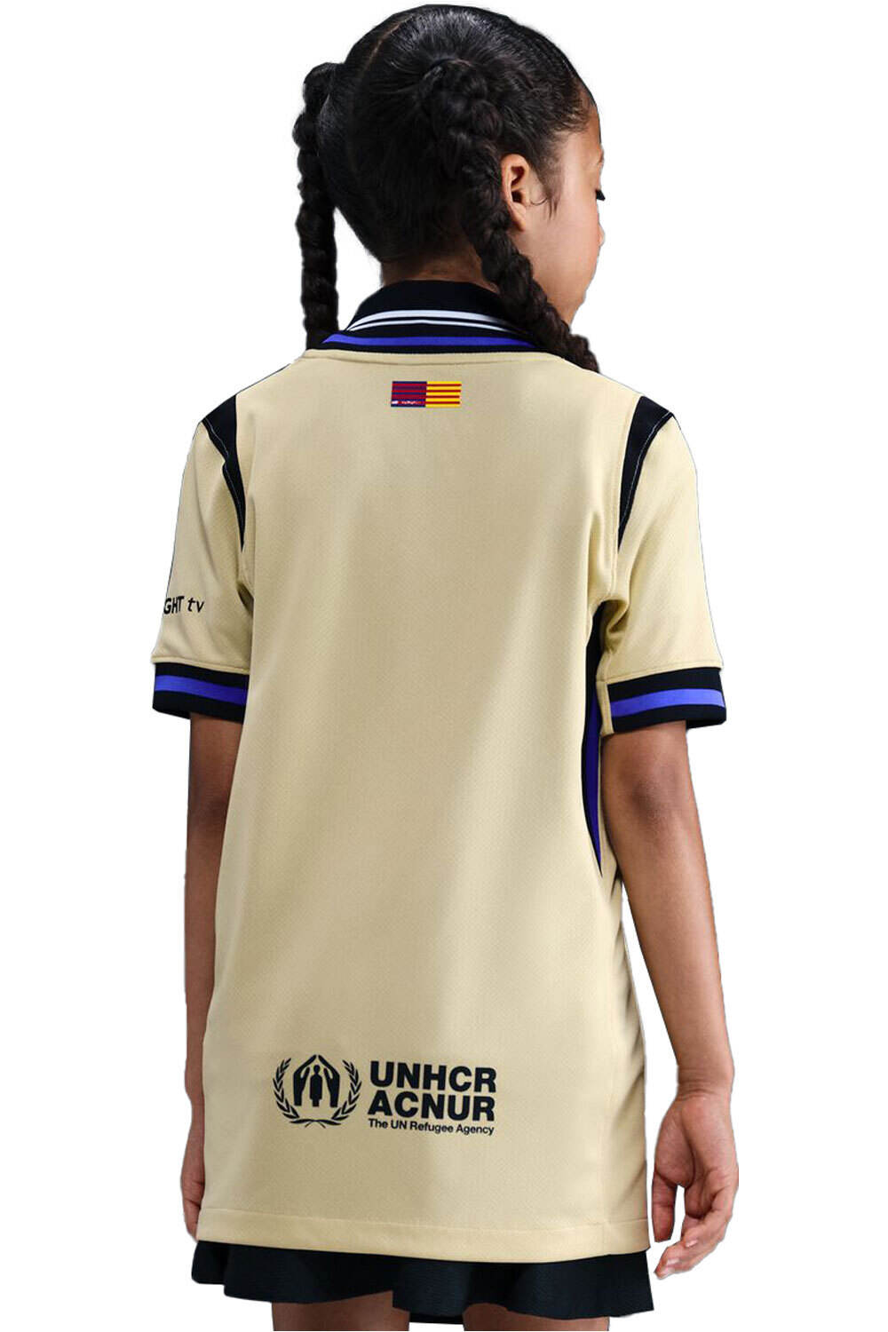 Nike camiseta de fútbol oficiales niño BARCELONA 26 Y NK DF JSY SS STAD AW vista trasera