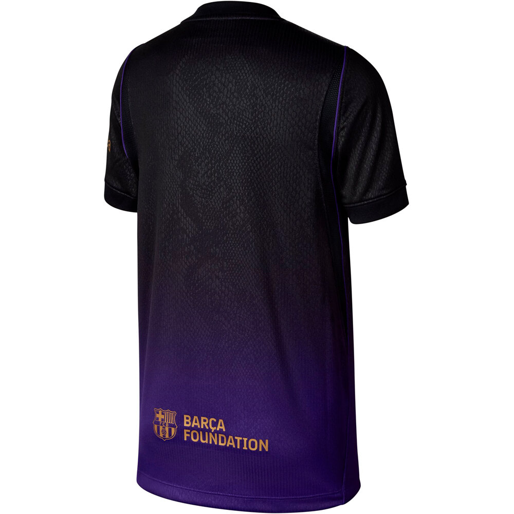 Nike camiseta de fútbol oficiales niño BARCELONA 27 Y NK DF JSY SS STAD AW 04