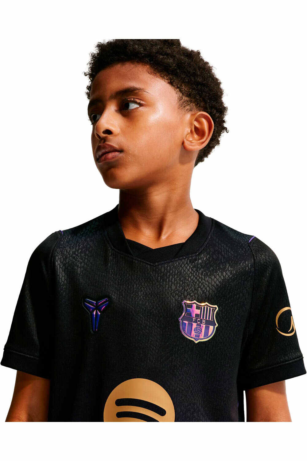 Nike camiseta de fútbol oficiales niño BARCELONA 27 Y NK DF JSY SS STAD AW vista trasera