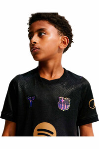 Nike camiseta de fútbol oficiales niño BARCELONA 27 Y NK DF JSY SS STAD AW vista trasera