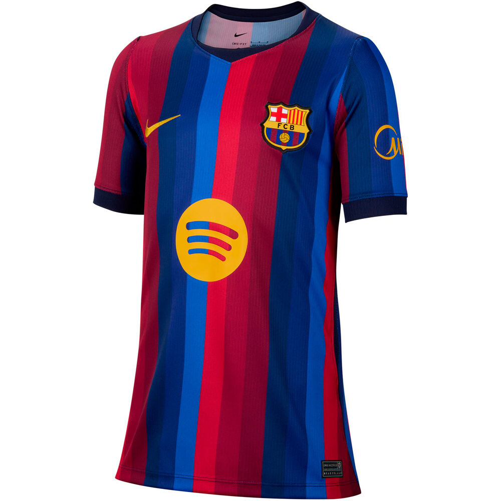 Nike camiseta de fútbol oficiales niño BARCELONA 27 Y NK DF JSY SS STAD HM 04