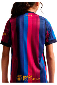Nike camiseta de fútbol oficiales niño BARCELONA 27 Y NK DF JSY SS STAD HM vista detalle