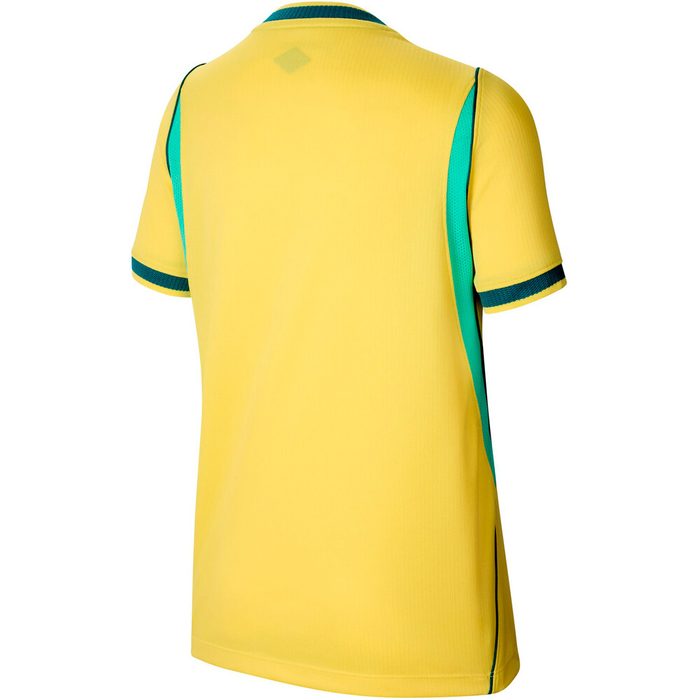 Nike camiseta de fútbol oficiales niño BRASIL 26 Y NK DF JSY SS STAD HM 06