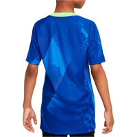 Nike camiseta de fútbol oficiales niño CBF Y NK DF STAD JSY SS AW vista trasera